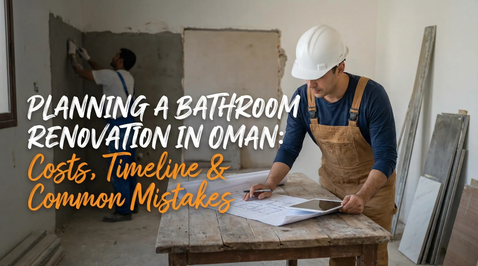 How to Plan a Bathroom Renovation in Oman: Costs, Timeline & Common Mistakes
