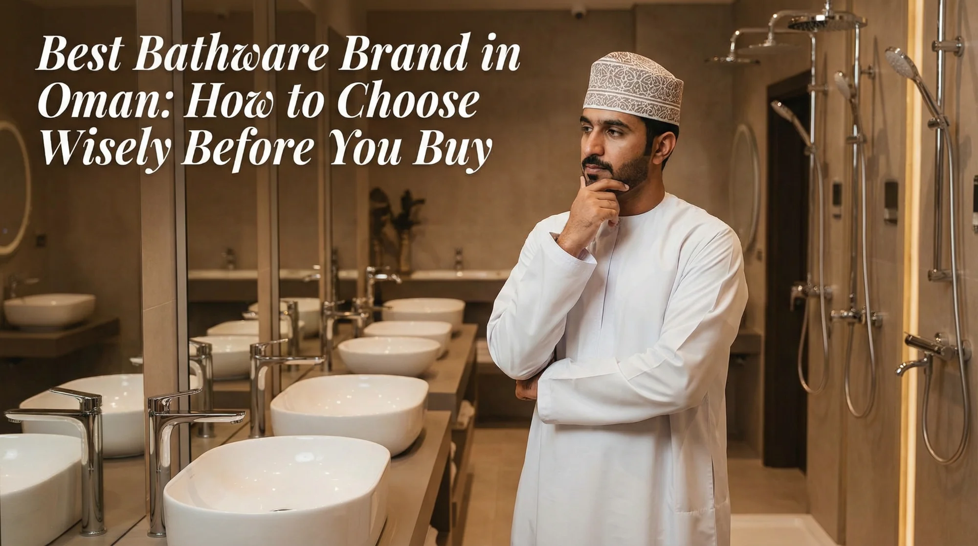 Best Bathware Brand in Oman: How to Choose Wisely Before You Buy