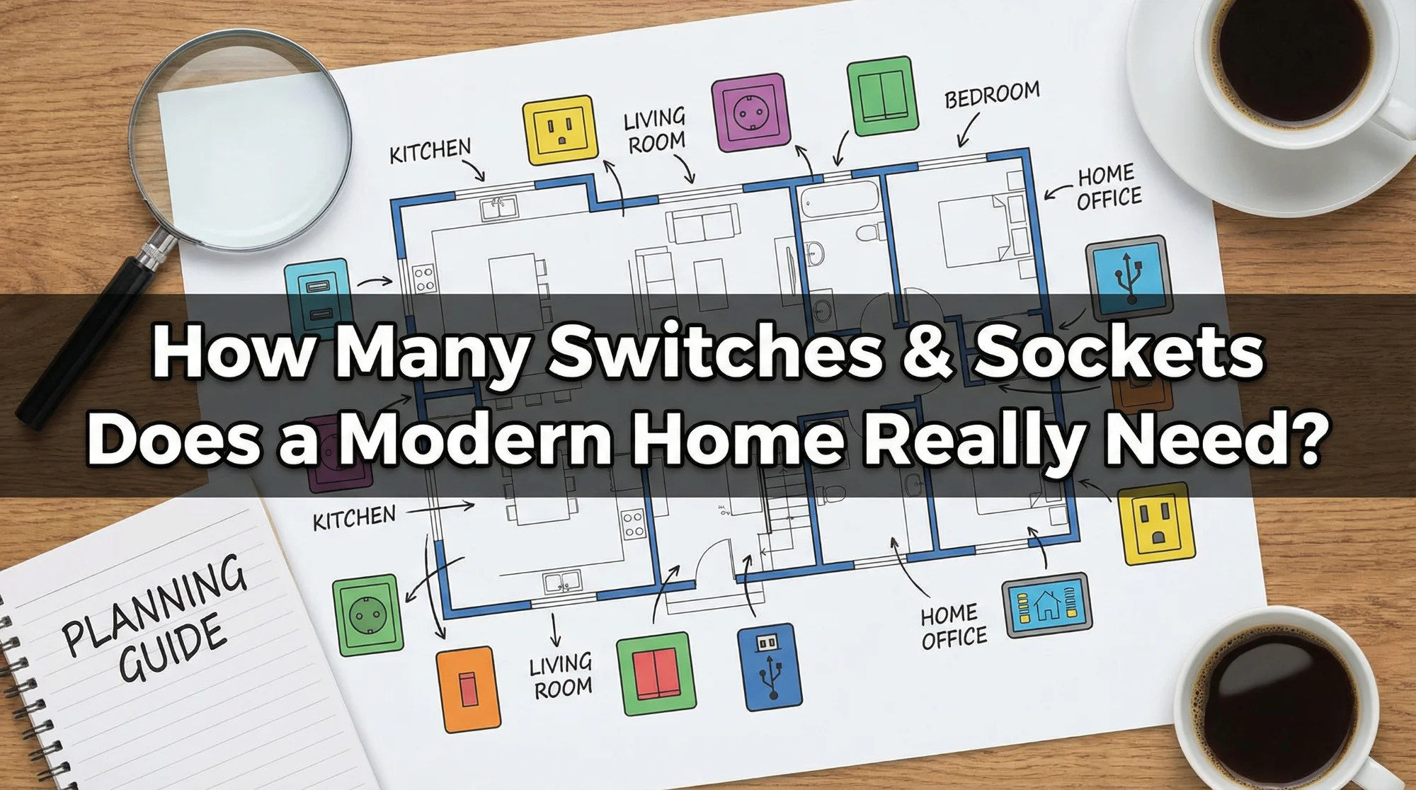How Many Switches & Sockets Does a Modern Home Really Need? (Room-by-Room Planning Guide)