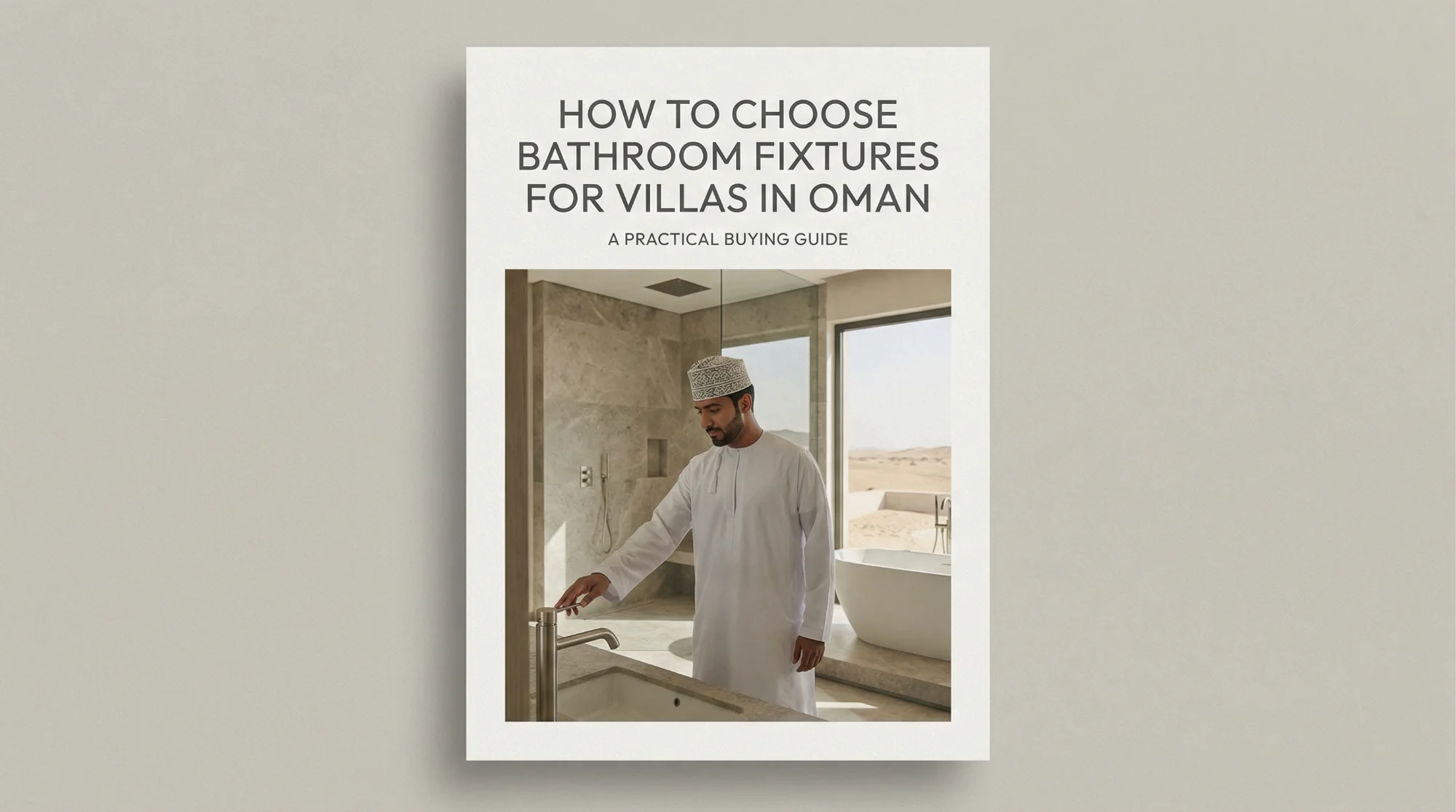 How to Choose Bathroom Fixtures for Villas in Oman: A Practical Buying Guide