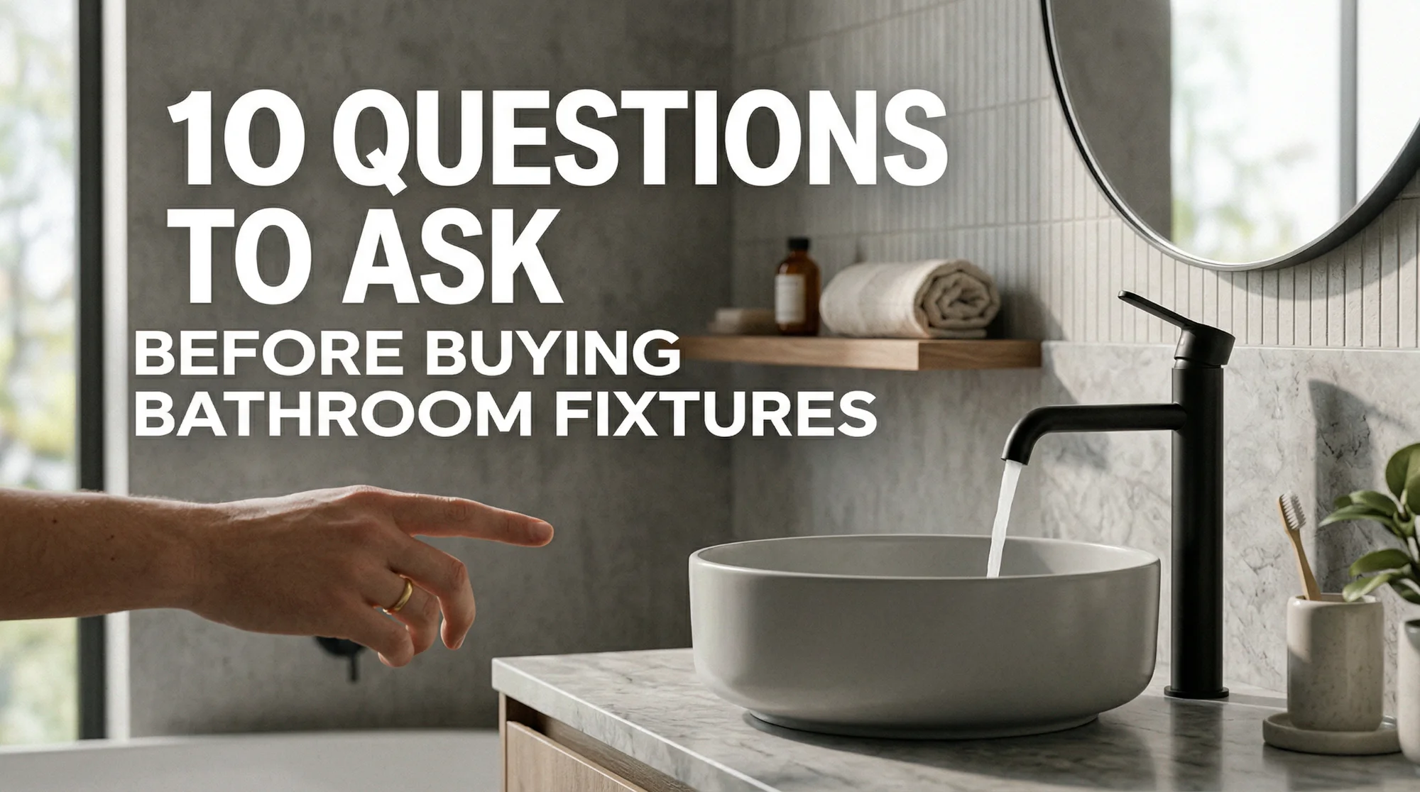 10 Questions to Ask Before Buying Bathroom Fixtures (Most People Miss These)