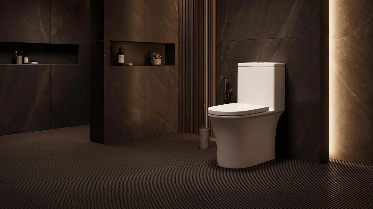 Bella single piece toilet