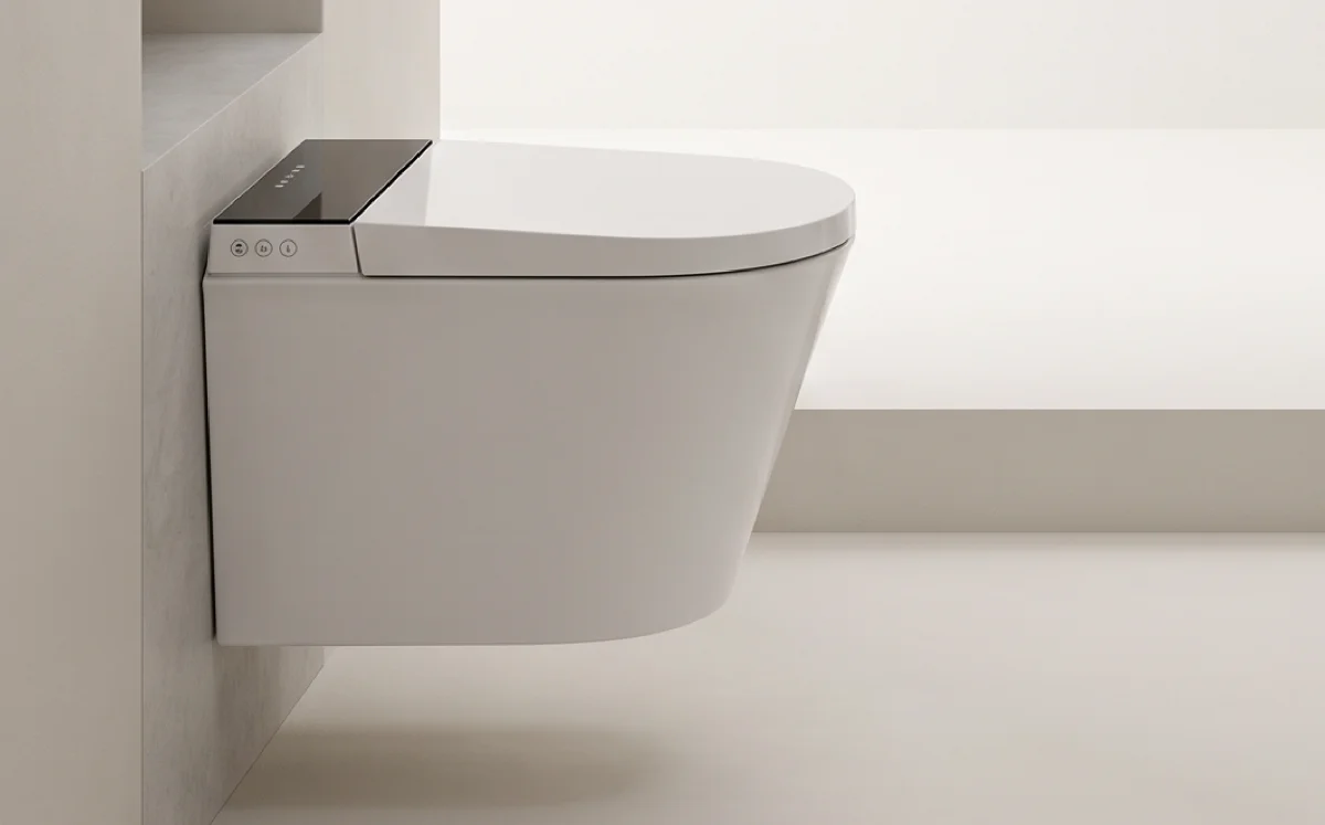 Bella smart toilet in a contemporary bathroom